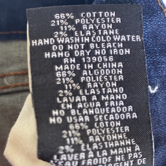 Grace in LA High Waist Star Sequins Flare Jeans 33 - Picture 8 of 9